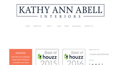 Desktop Screenshot of kathyannabell.com